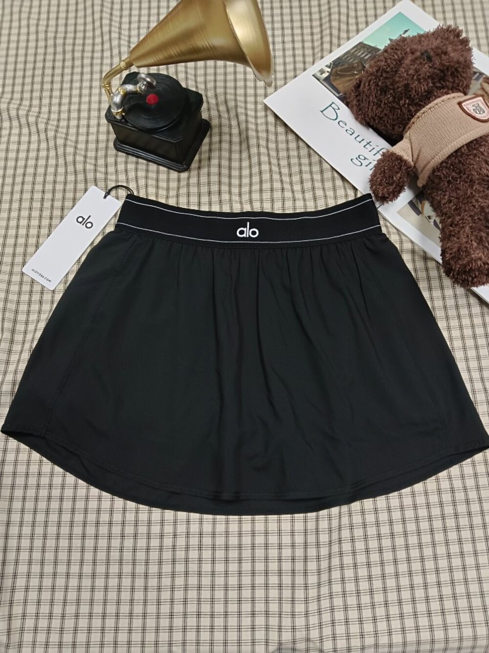 Alo Yoga🍏Match Point Tennis Skirt High Rise Comfortable Sporty🌺NWT - Picture 2 of 9